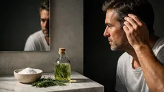 Bicarbonato e rosmarino sui capelli bianchi: funziona davvero o è solo un mito