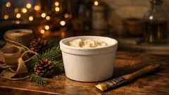 Come riusare la vaschetta del gelato: centrotavola natalizio e mini-ghiacciaia fai da te