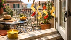 Bucce di mela sul balcone: funzionano davvero contro zanzare e moscerini?