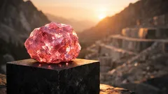 Diamante rosa da 108,39 carati: la scoperta in Lesotho che scuote il mercato