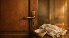 Come pulire le porte in legno e farle tornare lucide con aceto e olio