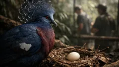 Piccione coronato di Sclater: perché la nascita a Brno è una buona notizia per la conservazione